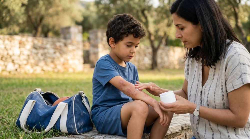 Έκζεμα και αθλητισμός: Πώς να βοηθήσετε το παιδί σας να αποφύγει τις εξάρσεις