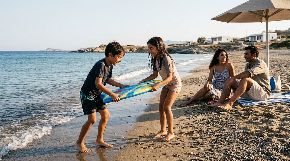 Ασφάλεια στην παραλία για οικογένειες: Ασφαλής διασκέδαση στον ήλιο, την άμμο και τη θάλασσα