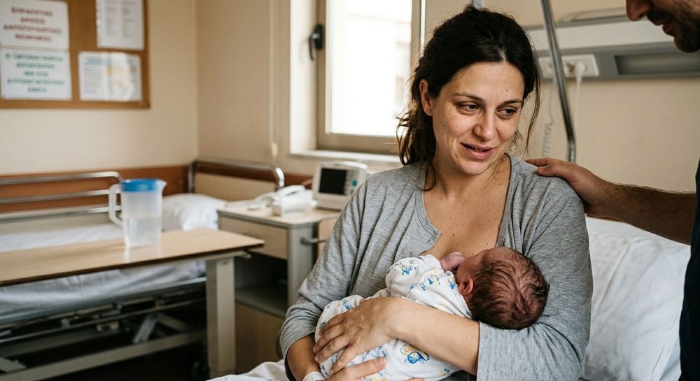 Η πρώτη ματιά στο νεογέννητό σας μετά από μια φυσιολογική κολπική γέννα