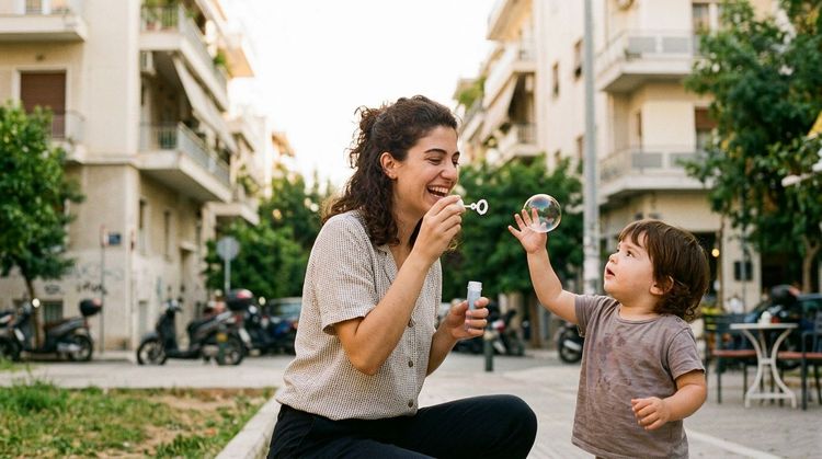 Βοηθώντας τους εφήβους γονείς και τα παιδιά τους να χτίσουν ένα υγιές μέλλον